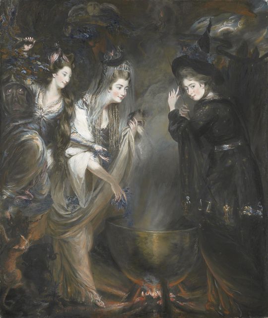 The Three Witches by Daniel Gardner 1775