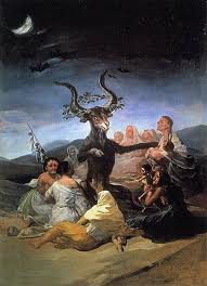 Witches Sabbath by Francisco Goya 1798 
